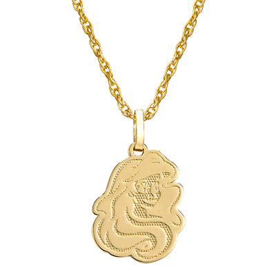 Disney Princess Ariel 14K Gold Pendant Necklace - Sallyrose