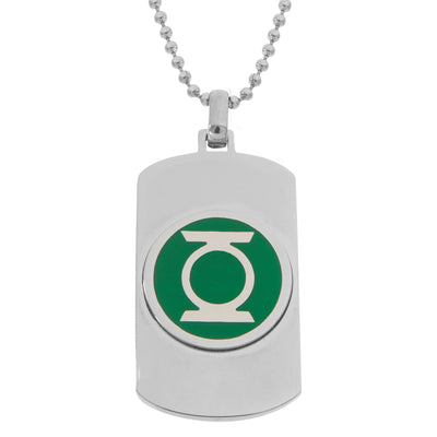 DC Comics Green Lantern Dog Tag Necklace - Sallyrose