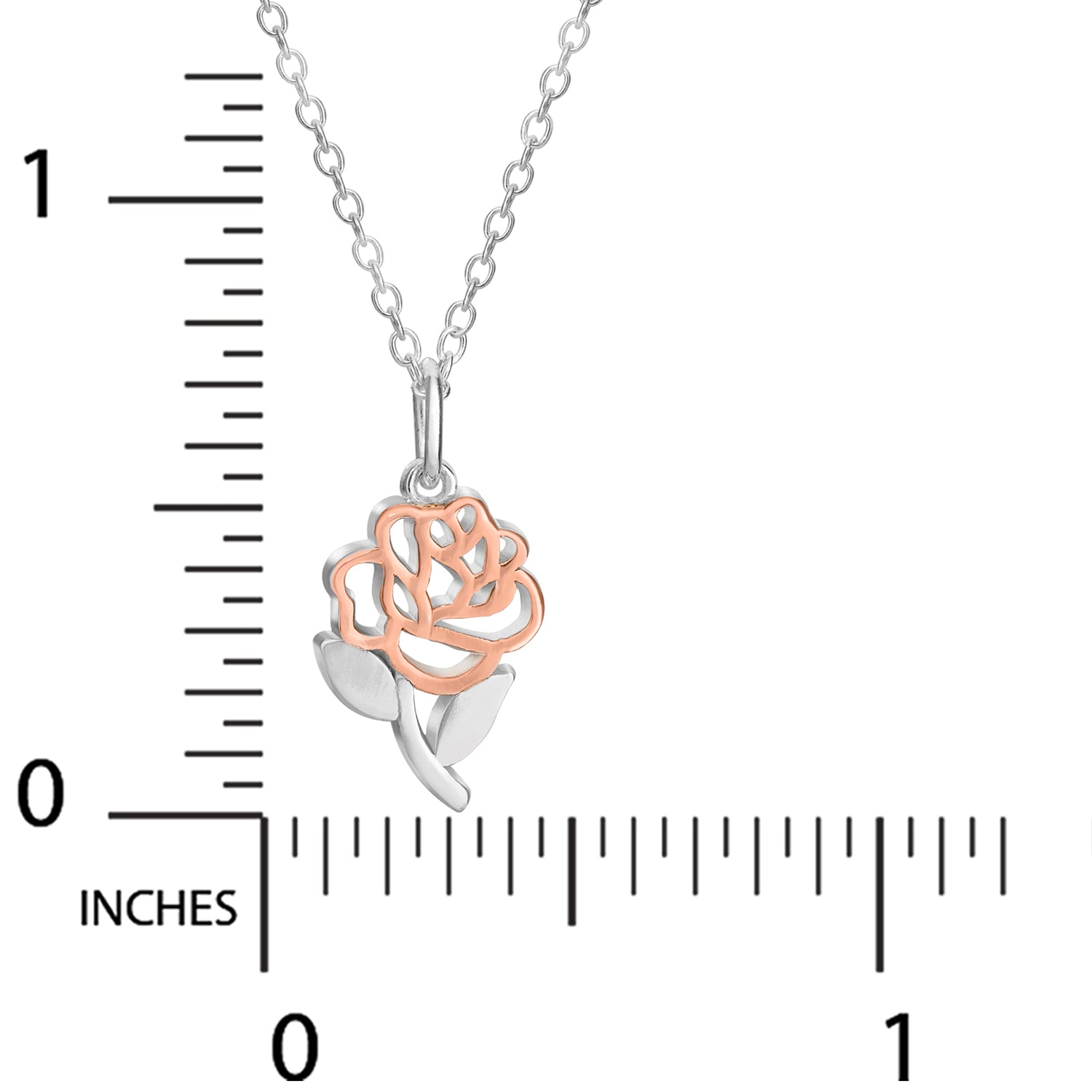 Disney Princess Beauty and the Beast Rose Necklace - Sallyrose