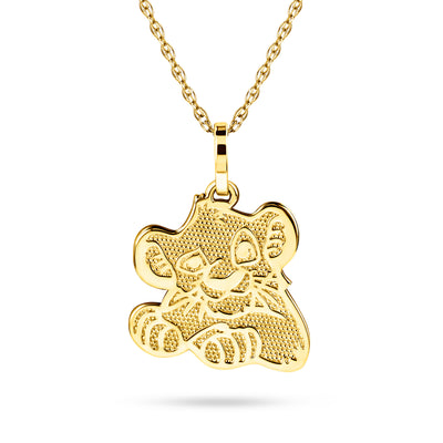 Disney 14K Gold Lion King Necklace