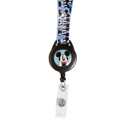 Disney Mickey Mouse Lanyard with Badge Reel for ID Badges