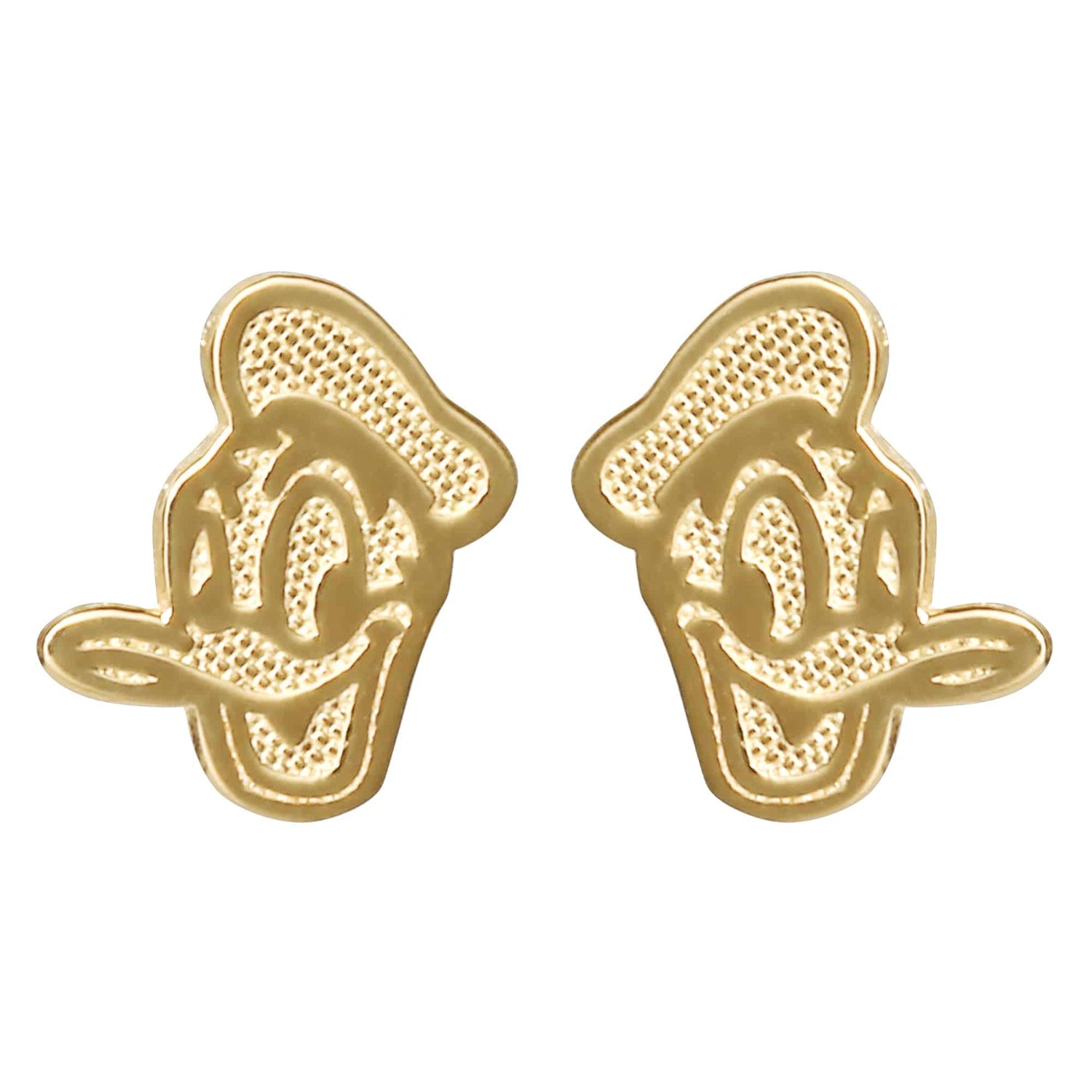 14K Yellow Gold Disney Classics Donald Duck Earrings - Sallyrose