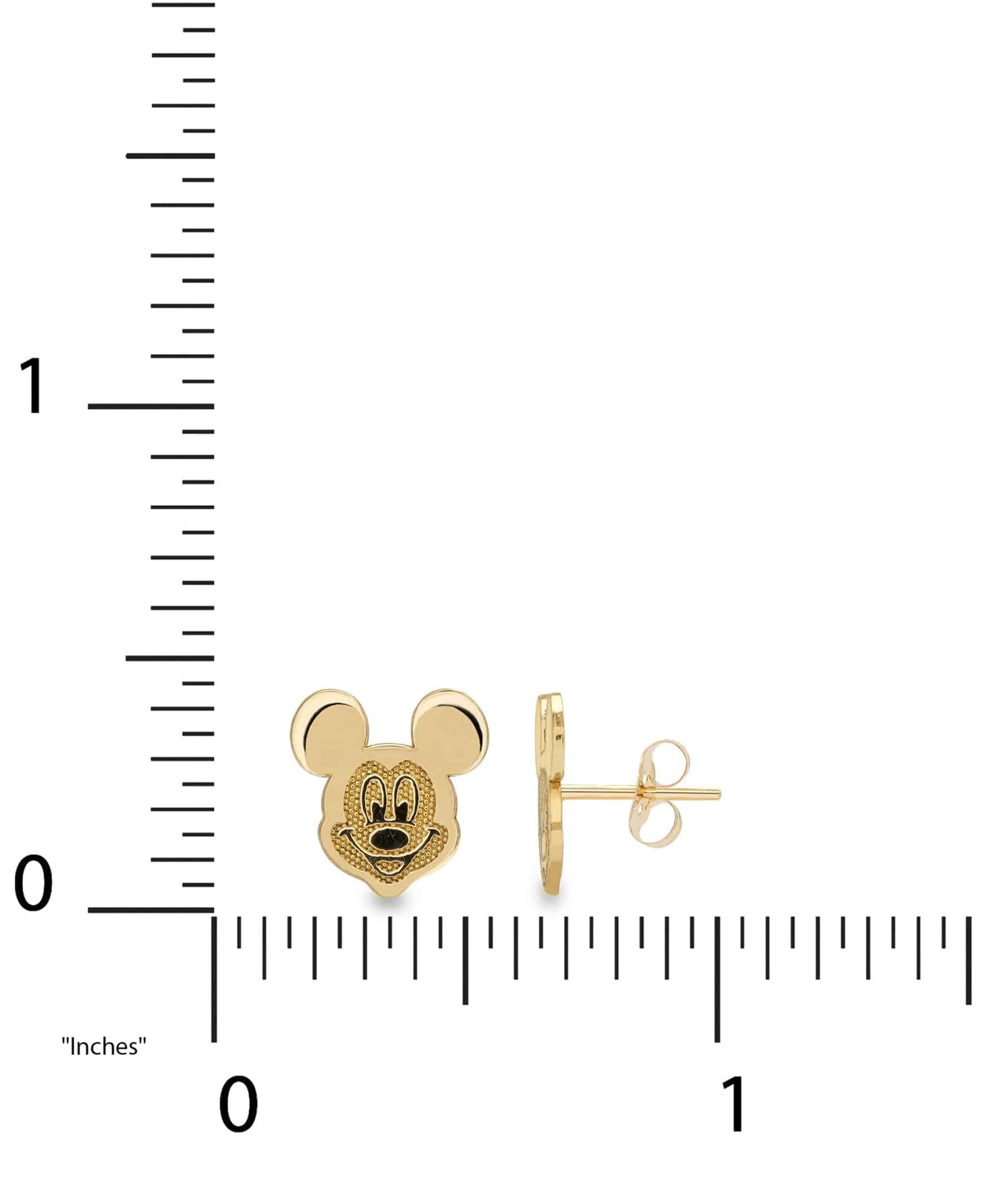 Disney Classic 14K Gold Mickey Mouse Earrings - Sallyrose
