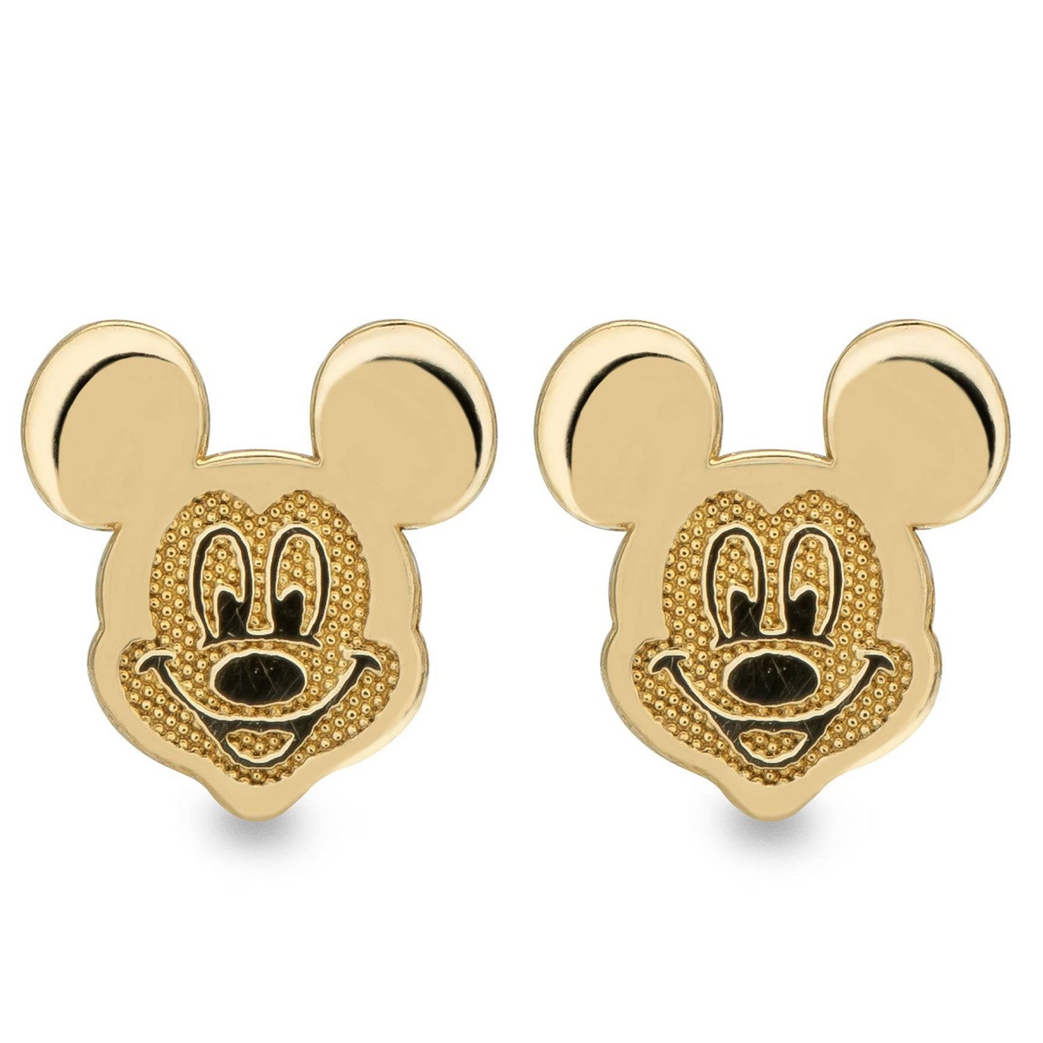 Disney Classic 14K Gold Mickey Mouse Earrings - Sallyrose