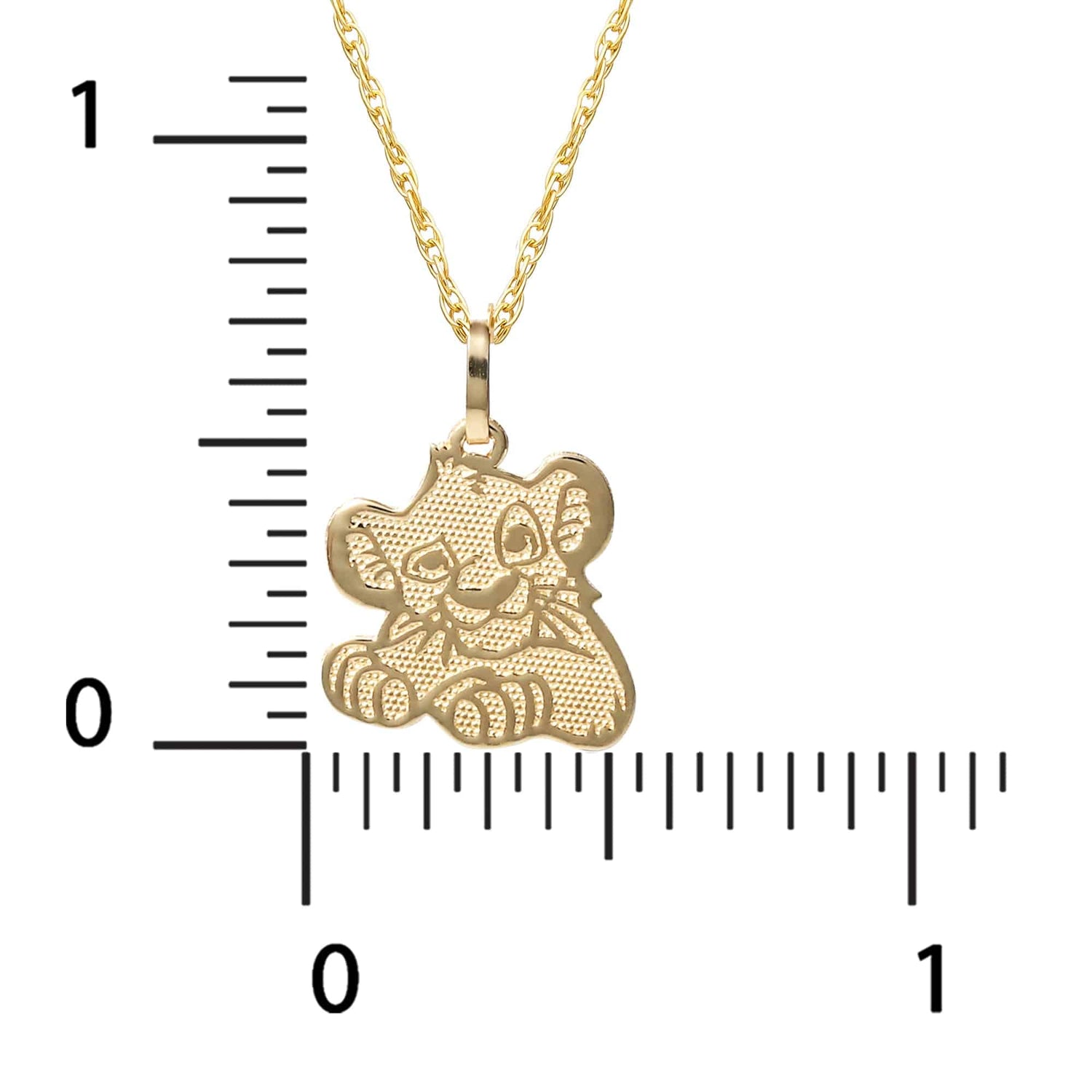 Disney 14K Gold Lion King Necklace - Sallyrose