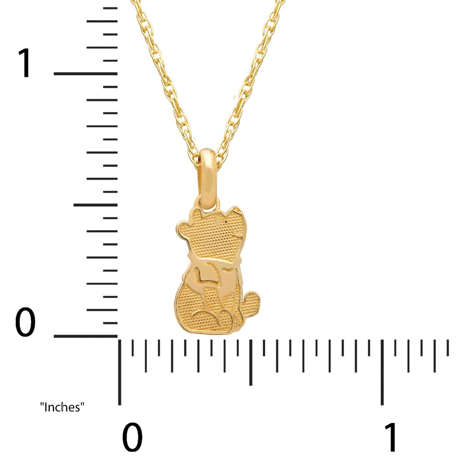 Disney Classics 14K Gold Winnie the Pooh Necklace - Sallyrose