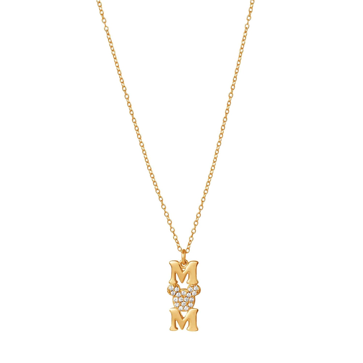 Disney Mickey Mouse "Mom" Necklace - Sallyrose