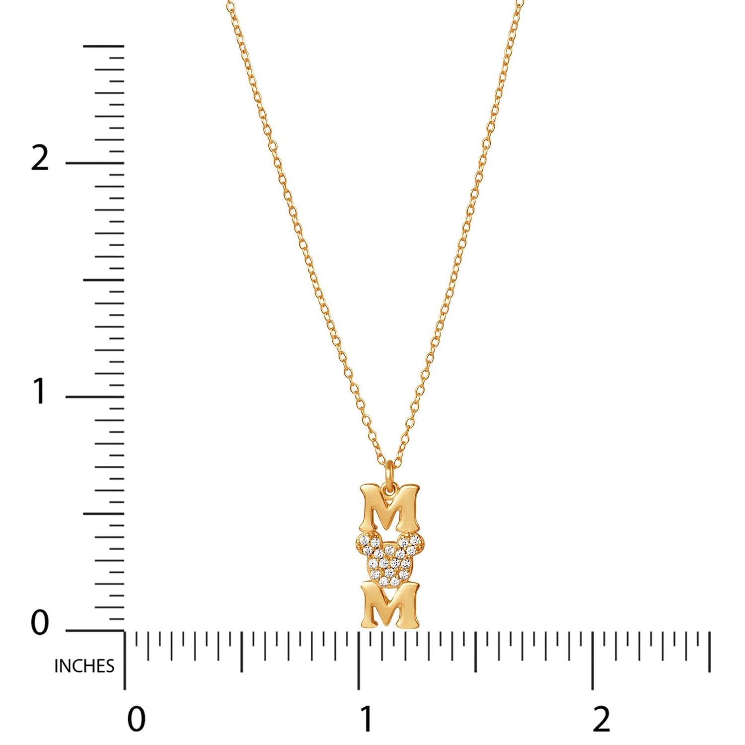 Disney Mickey Mouse "Mom" Necklace - Sallyrose