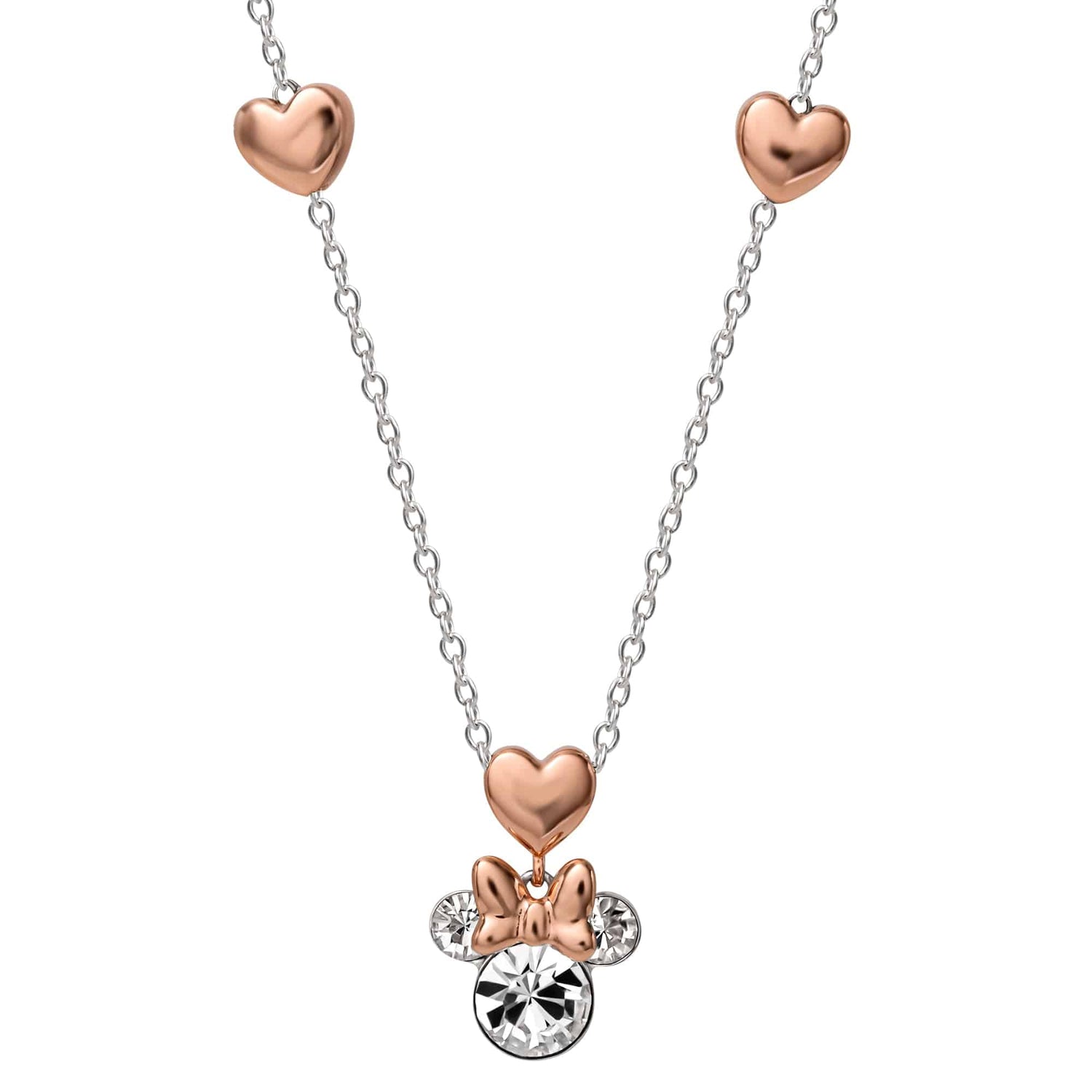 Disney Minnie Mouse Sterling Silver So Romantic Necklace - Sallyrose