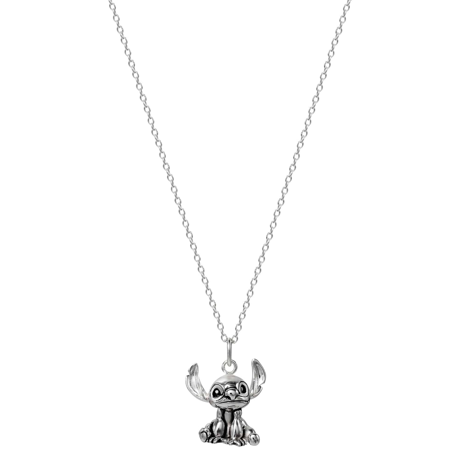 Disney Sterling Silver Stitch Necklace - Sallyrose