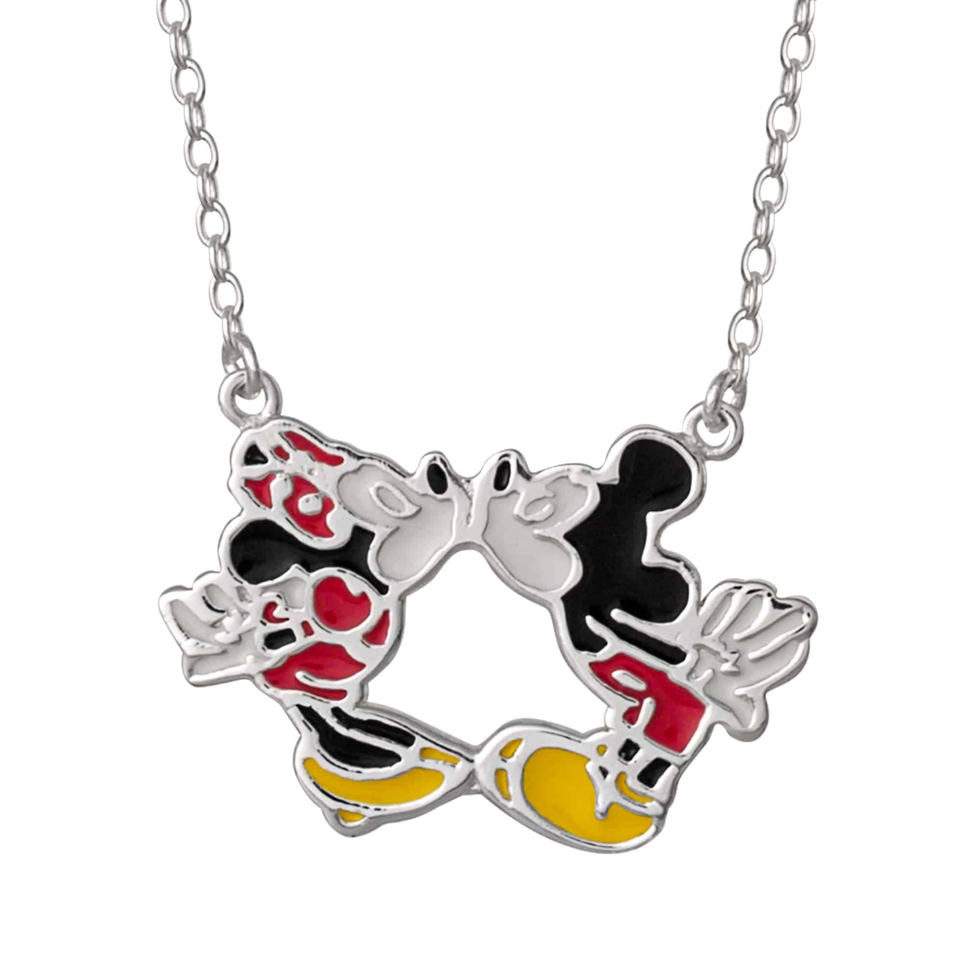 SS Mickey Minnie sold Necklace