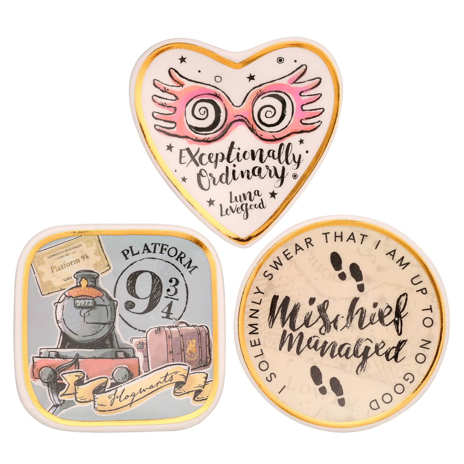 Harry Potter Trinket Tray Trio - Sallyrose