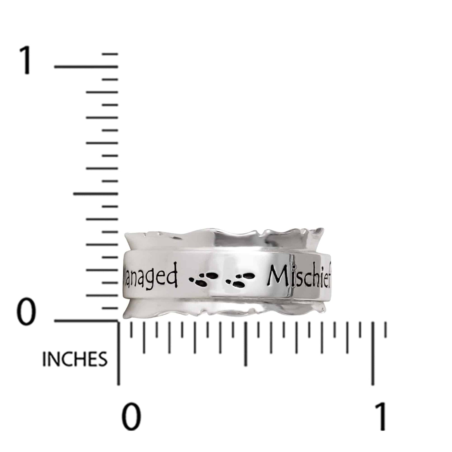Harry Potter Mischief Managed Ring - Sallyrose