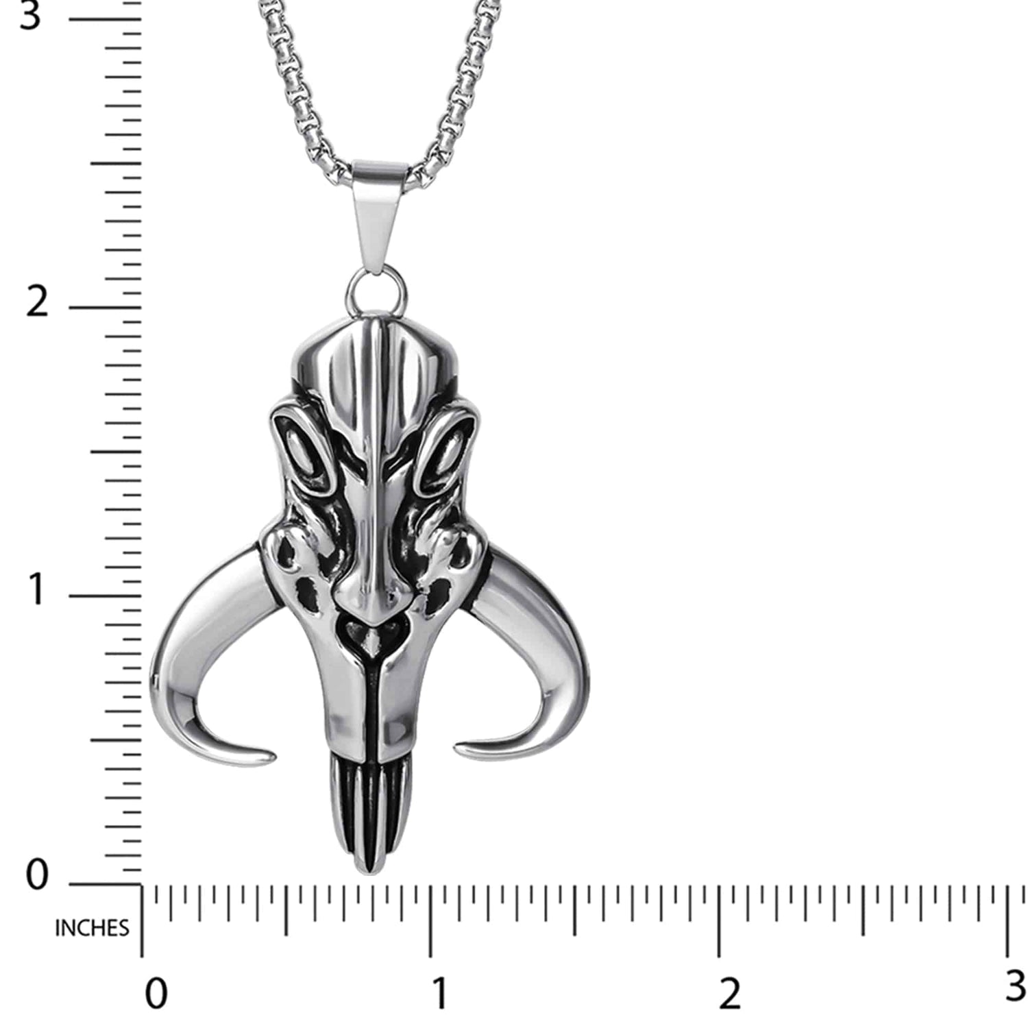 The Mandalorian Skull Necklace - Sallyrose
