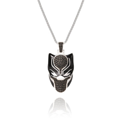 Black Panther Sterling Silver Necklace - Sallyrose