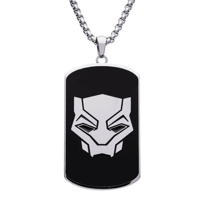 Marvel's Black Panther Men's Dog Tag Pendant - Sallyrose