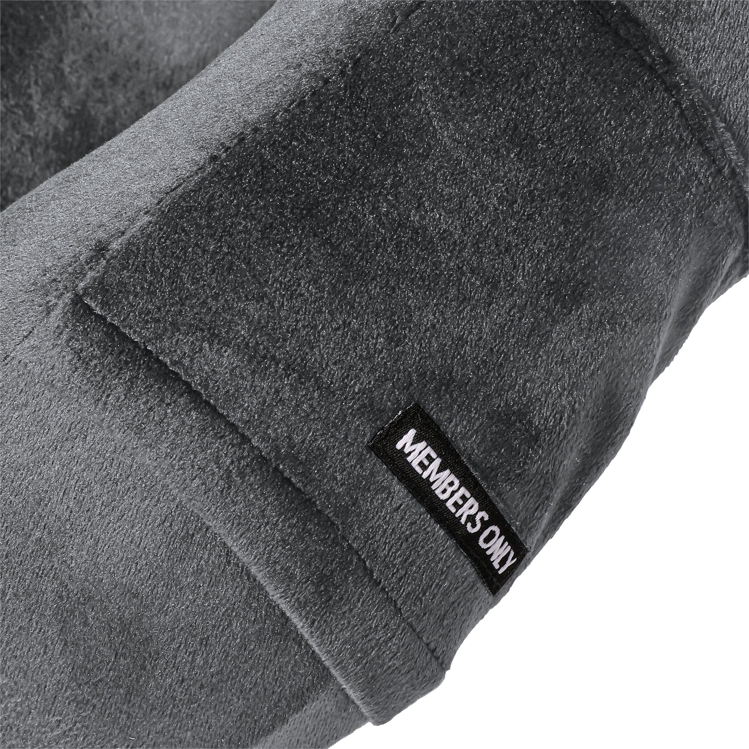 MEMBERS ONLY GRAY NECK PILLOW