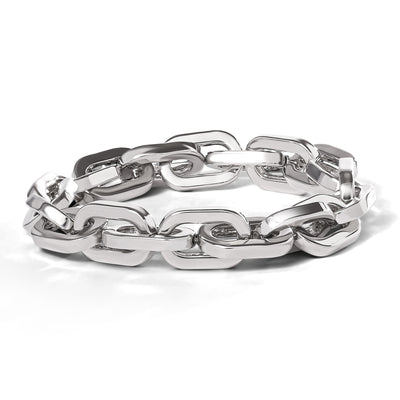 Jessica Simpson Mixed Metal Link Chain Bracelet