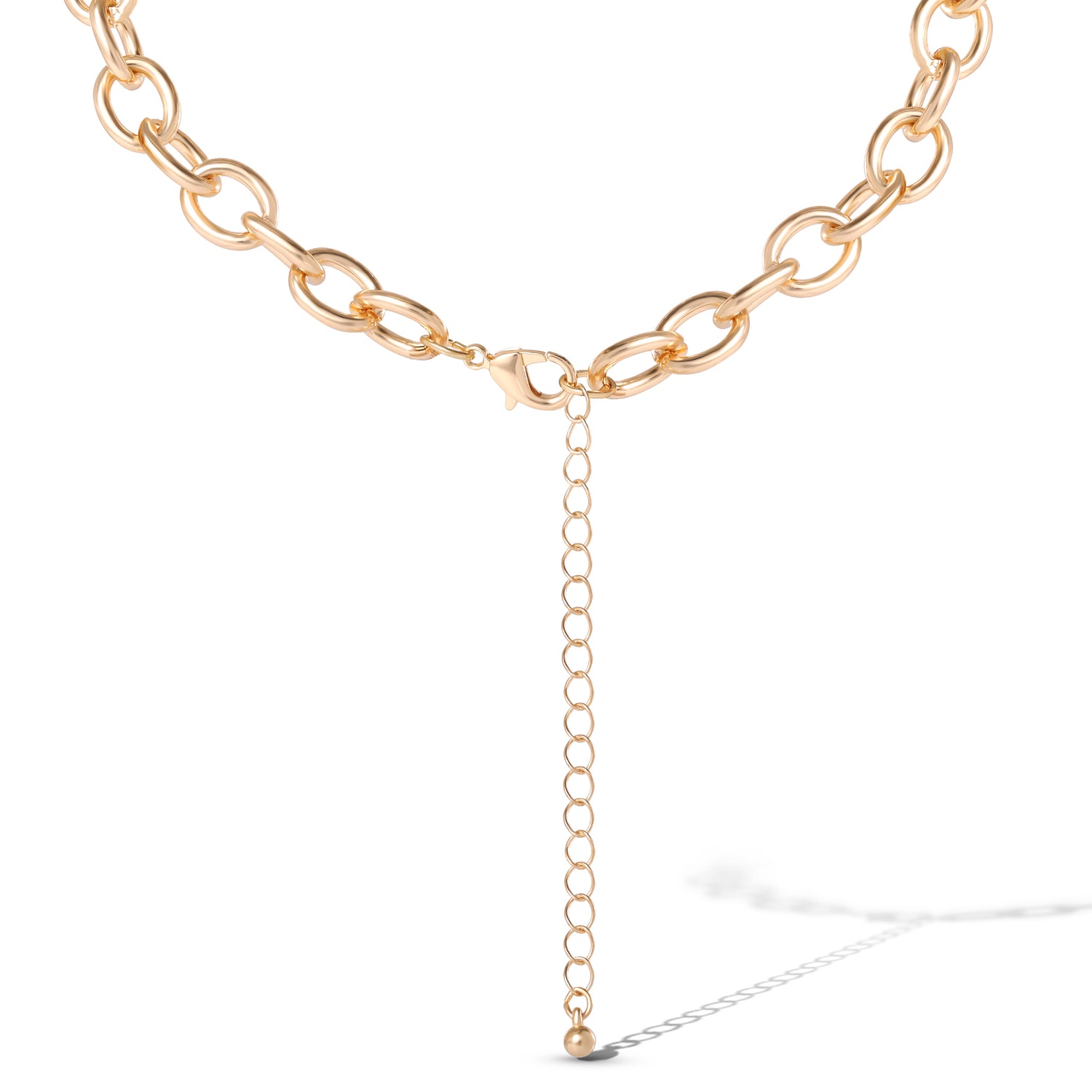 JS Jessica Simpson Triple Heart Statement Necklace