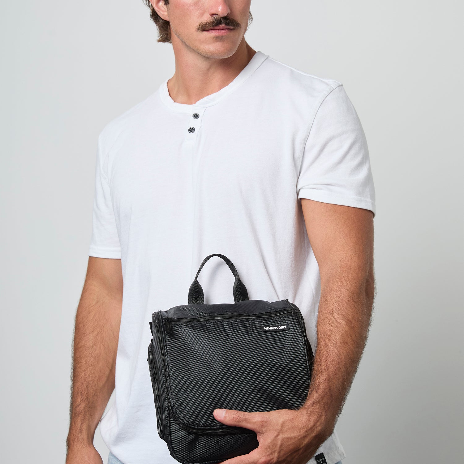 Members Only Hanging Toiletry Bag