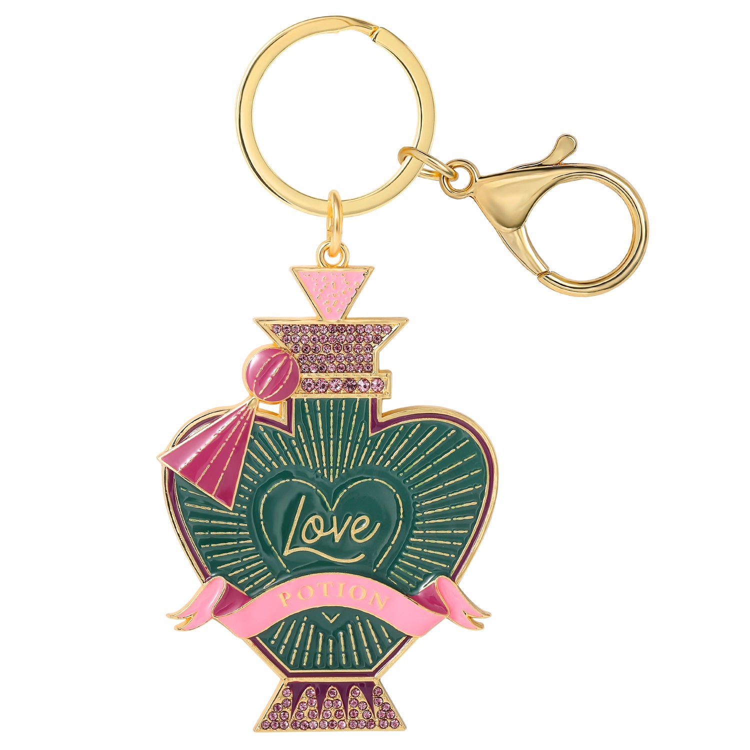 Harry Potter Love Potion Bag Charm Keychain Official License