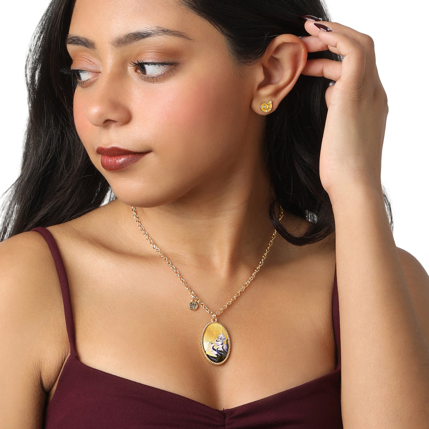 Disney Villains Earrings for Women Official License, 6-Pack