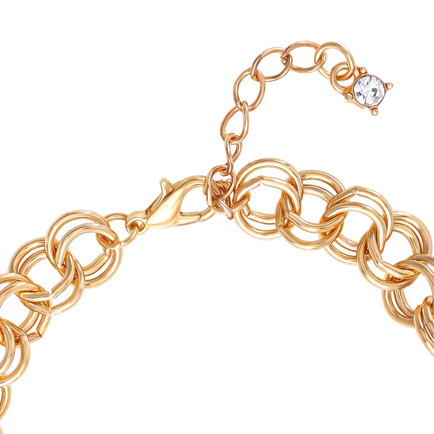 Disney Minnie Mouse Bow Charm Bracelet, 7 +1'' Chain