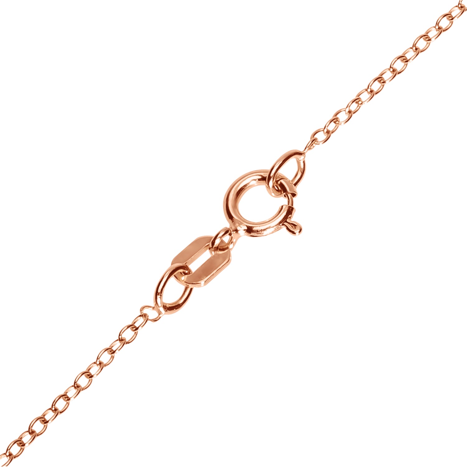 Disney Minnie Mouse Pavé Pendant Necklace in Rose Gold-Tone