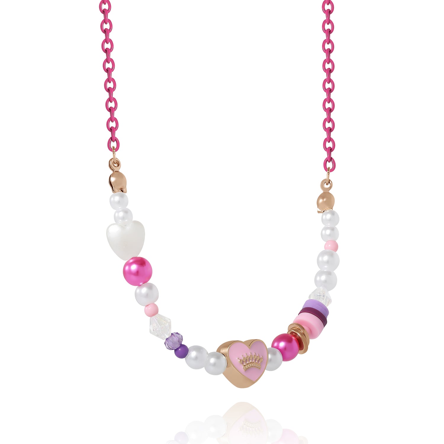 Juicy Couture Kids 15+2" Beaded Necklace