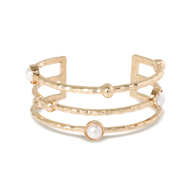 Pearls Cuff Bracelet