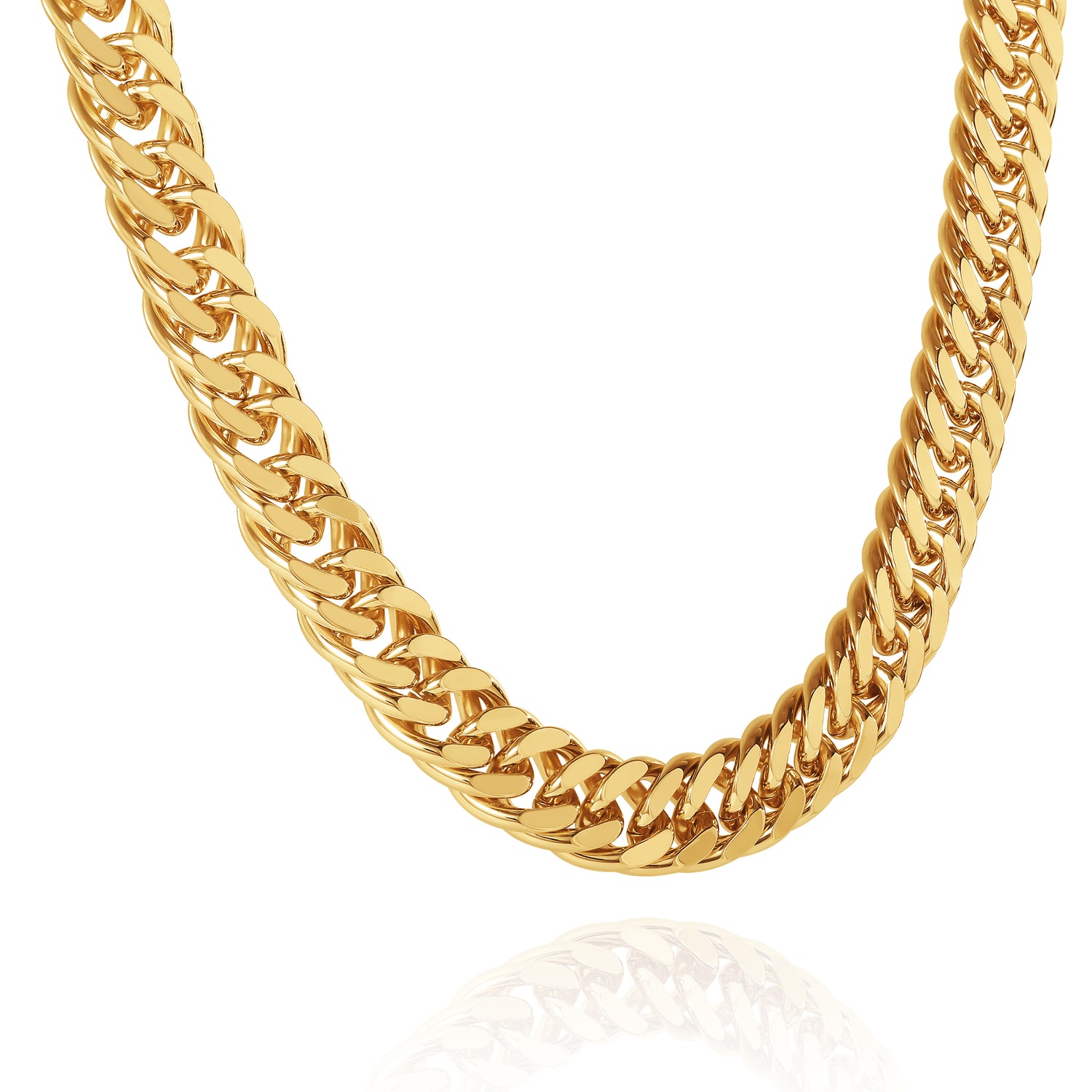 Jessica Simpson Chunky Statement Gold Chain Necklace