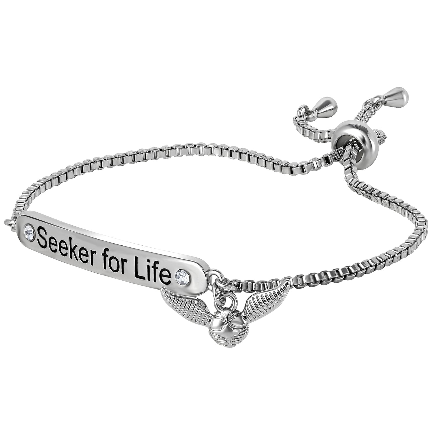 Harry Potter Golden Snitch Bracelet for Women Official License, Adjustable
