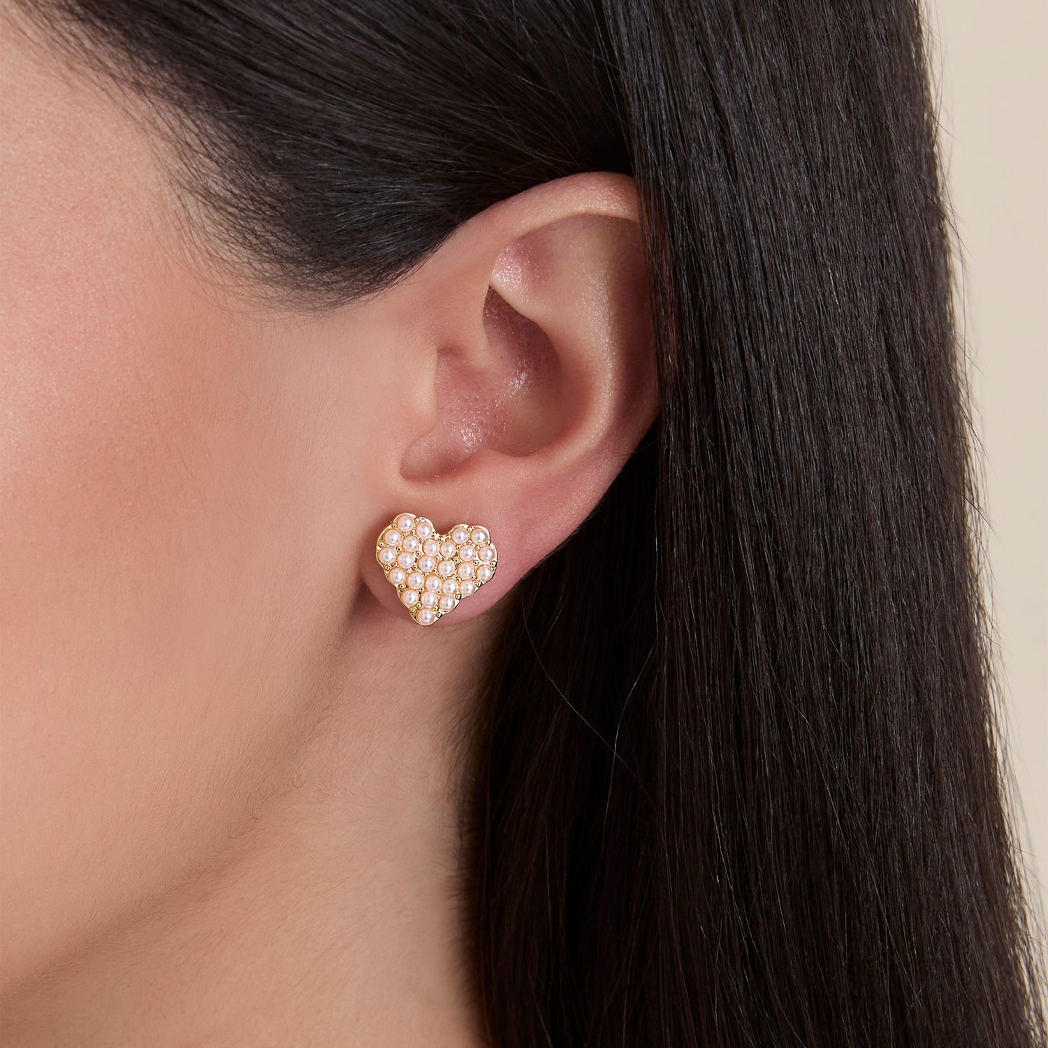 Jessica Simpson Pearl Stud Earring Set of 3