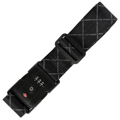 MEMBERS ONLY 1PC LUGGAGE STRAP W/TSA LOCK
