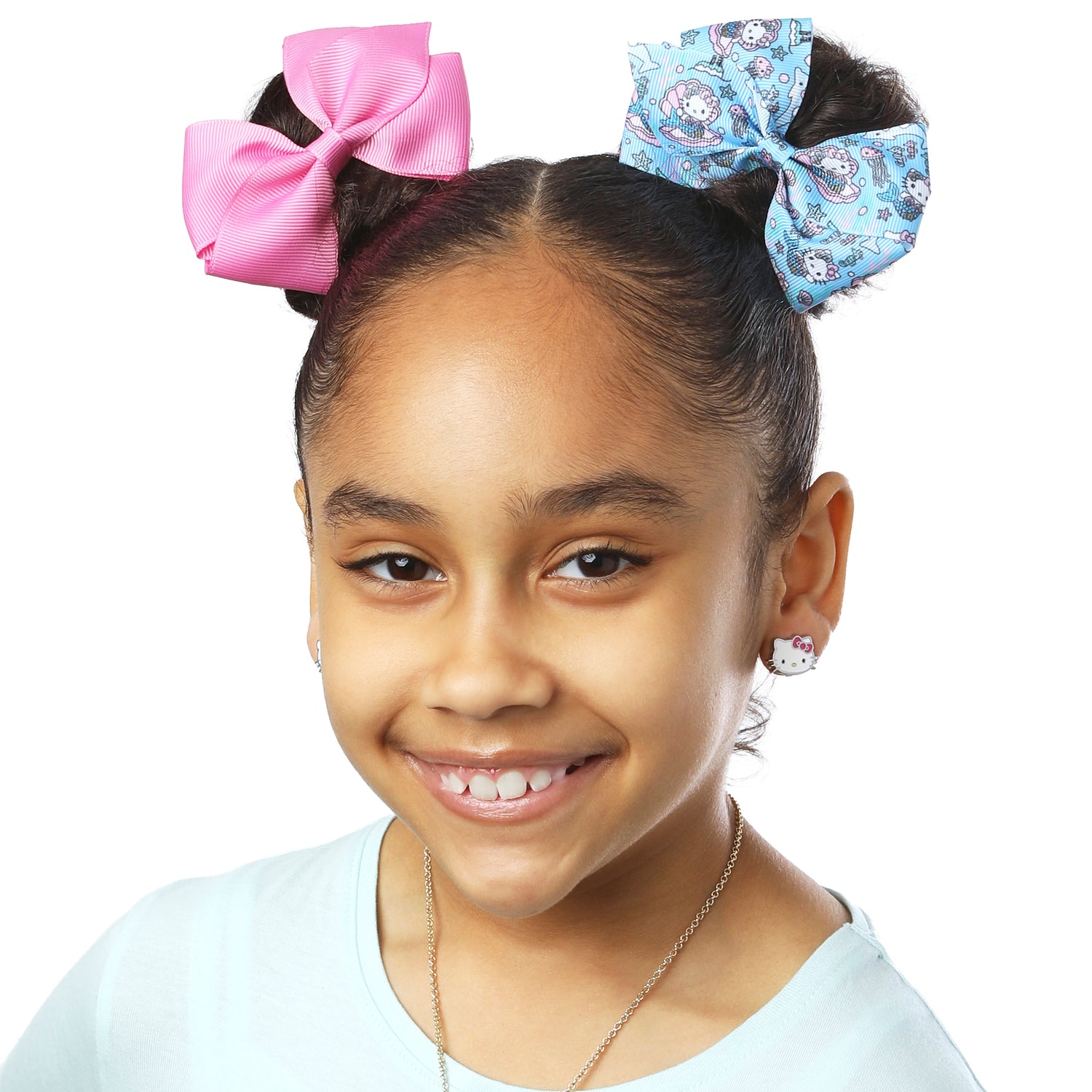 Hello Kitty Hair Bow 7-Piece Set Official License, Sanrio Hair Accessories
