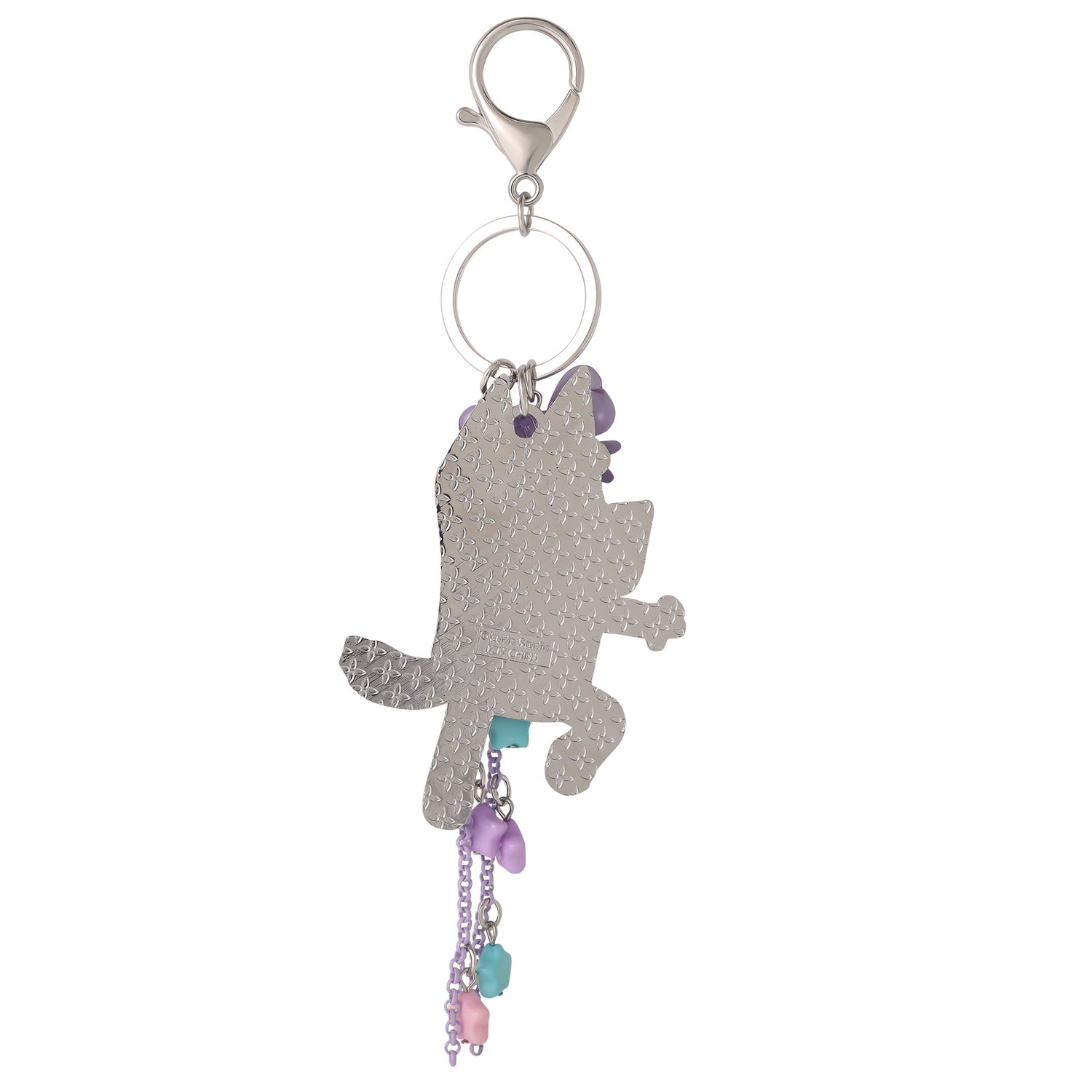 Bluey Bag Charms with Lobster Clip, Liquid and Pave Crystals Charm Keychains