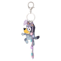Bluey Bag Charms with Lobster Clip, Liquid and Pave Crystals Charm Keychains