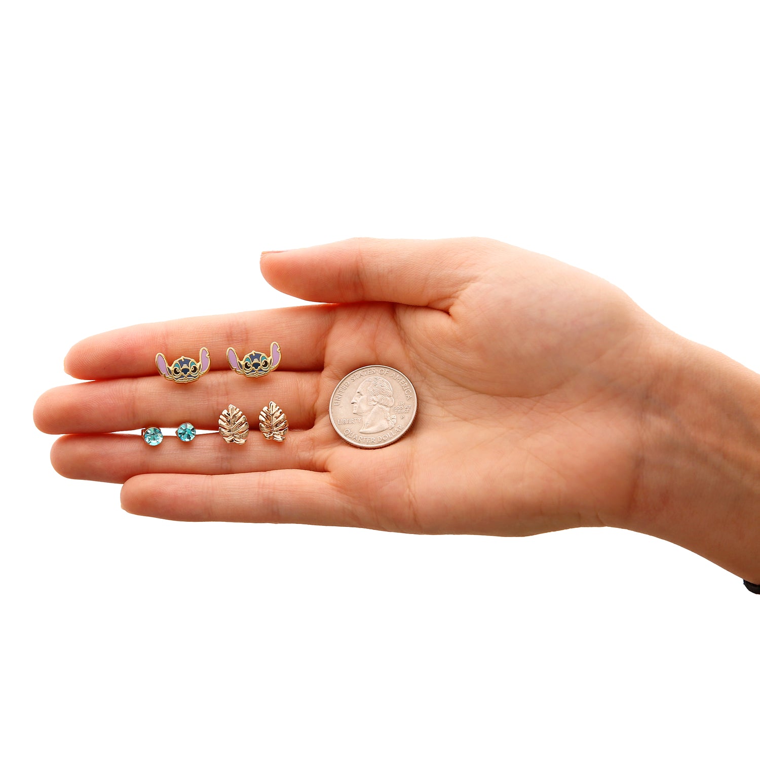 Disney Lilo and Stitch 3 Piece Earring Set