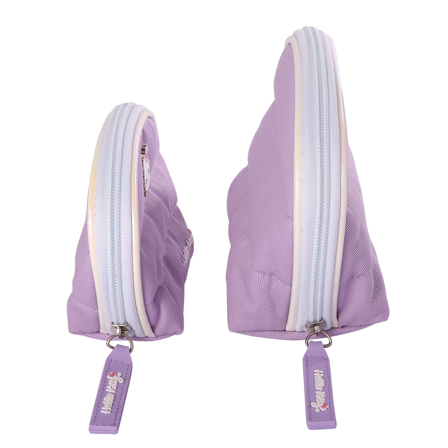 SALLY ROSE Sanrio Hello Kitty Makeup Bag Set Official License, Quilted Dome Cosmetic Travel Bags, Cute Make Up Bags