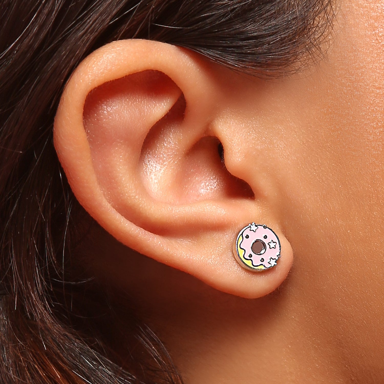 Disney Lilo and Stitch Earrings for Women, Stud Earrings for Women, Official License 12 Disney Earrings Pack, Fashion Enamel