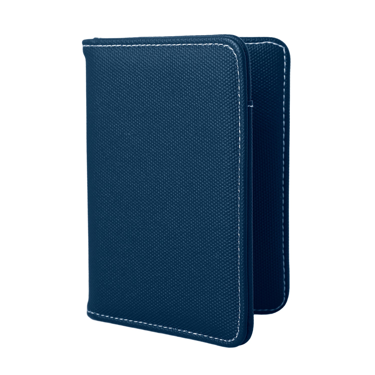 Lands' End Passport Holder for Travel, Passport Cover for Men and Women, Travel Folio (Navy) - Navy
