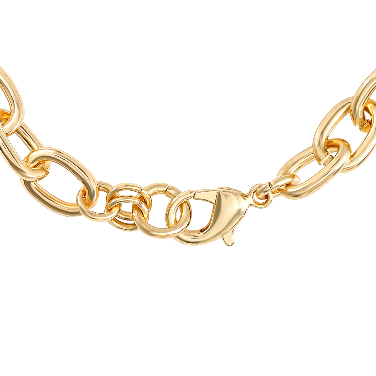 Juicy Couture Heart Bow Drop Bracelet, Gold‑Tone Pavé