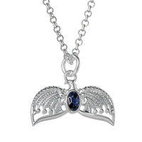 Harry Potter Ravenclaw Necklace for Women Official License, 16"+2"