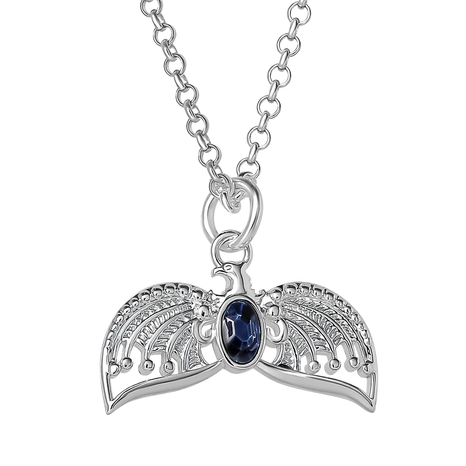Harry Potter Ravenclaw Necklace for Women Official License, 16"+2"