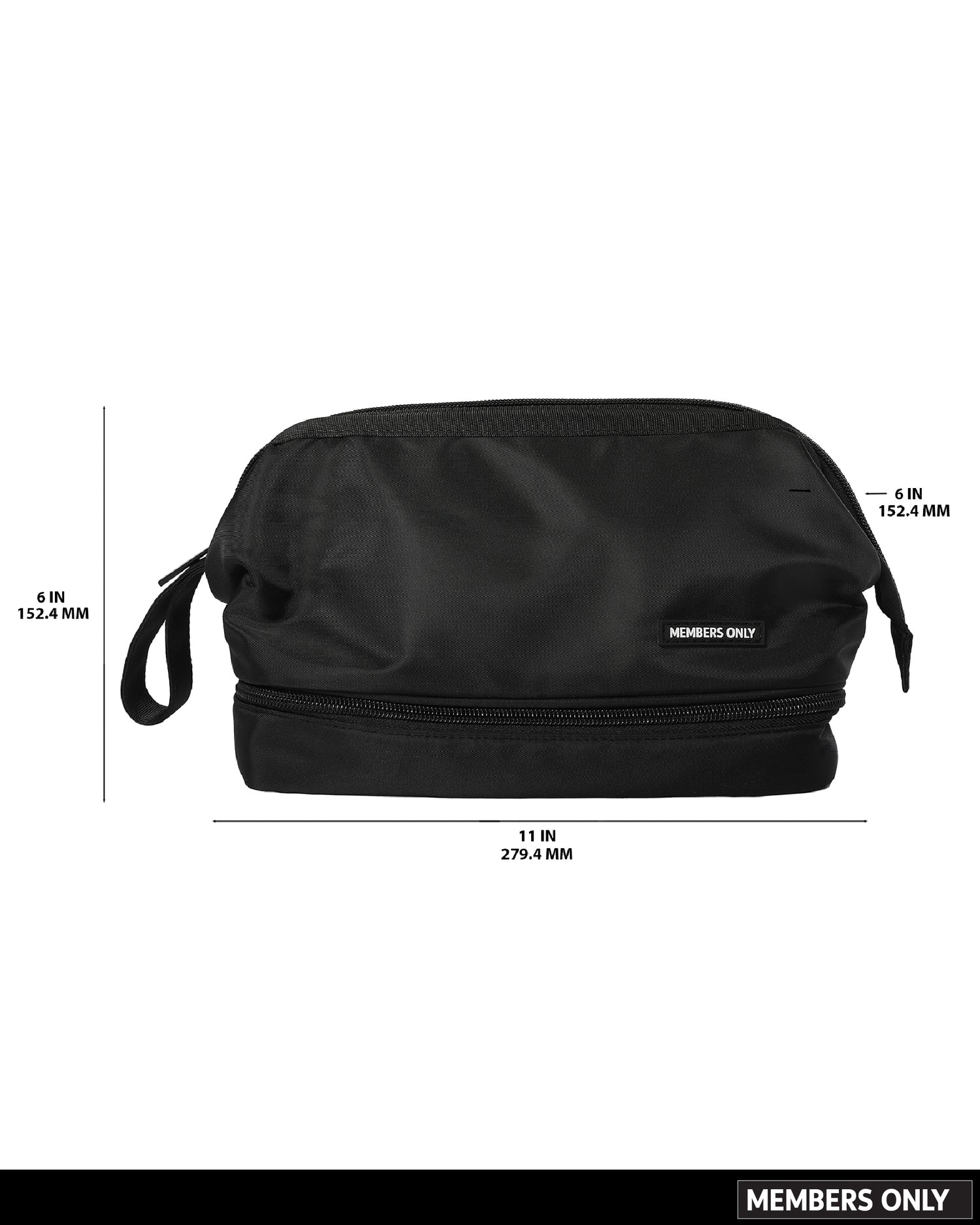 Travel Pouch with Zipper Closure