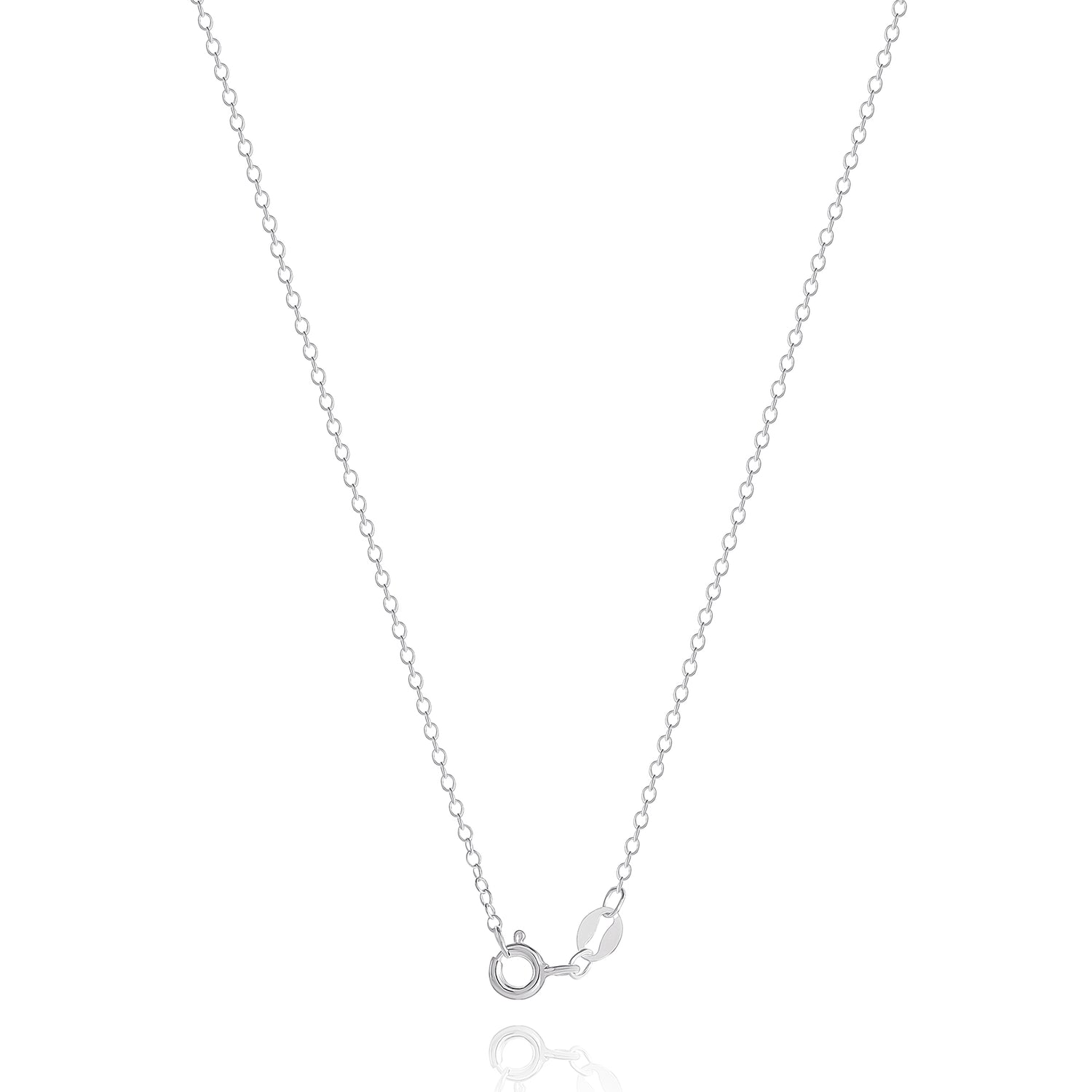 Disney Minnie Mouse Rainbow Crystal Pendant Necklace