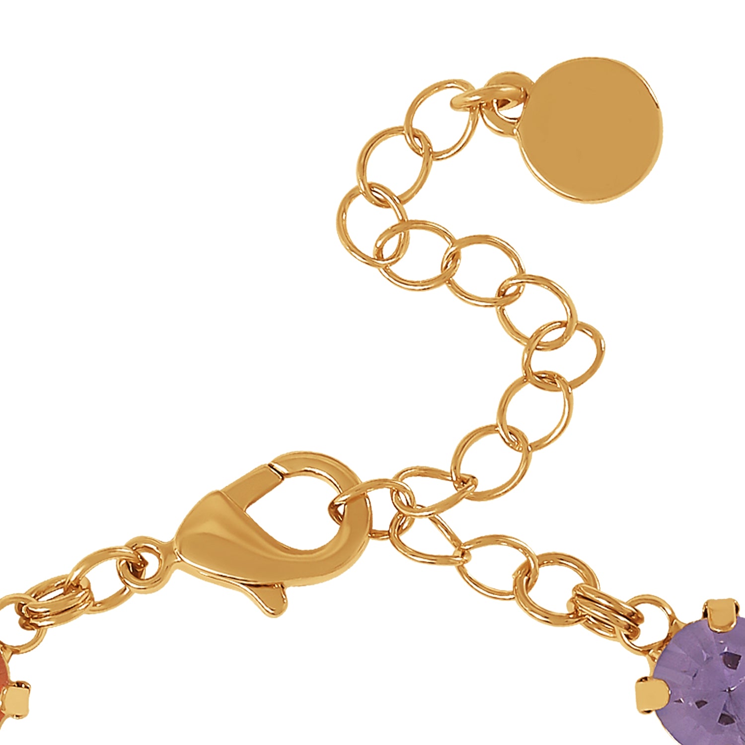 BCBGeneration Rainbow Crystal Bracelet