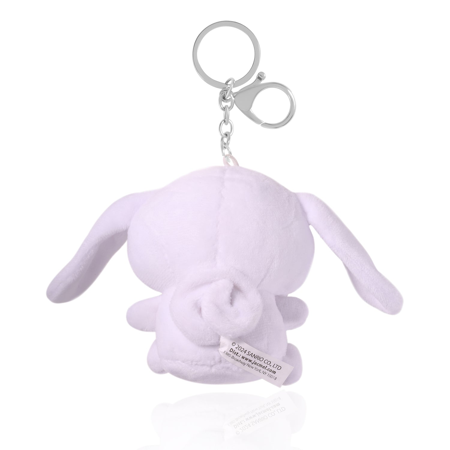 SALLY ROSE Cinnamoroll and Kuromi Plush Keychain Set of 2, Cute Keychains, Purse and Backpack Charms, Sanrio Gifts