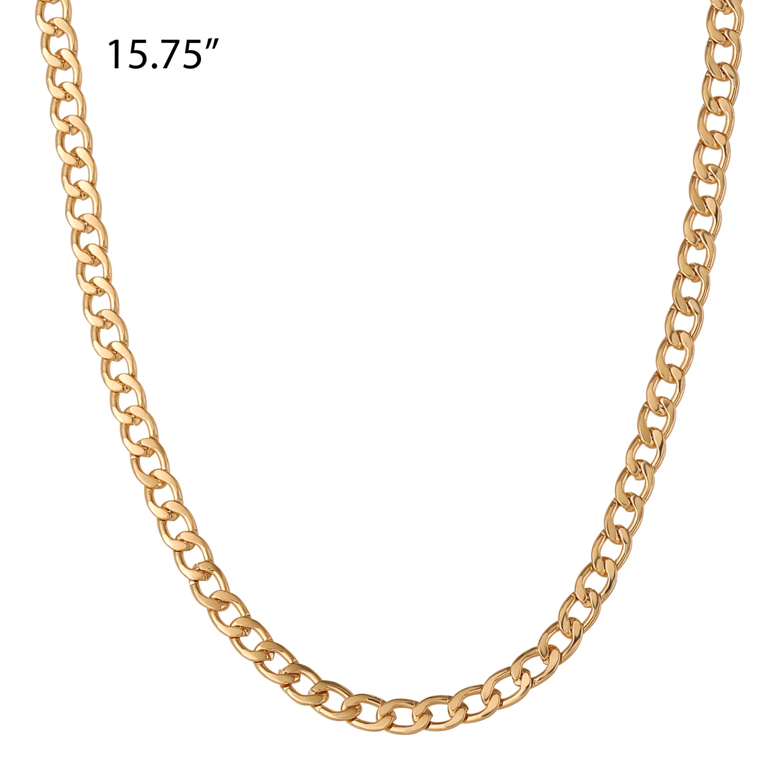 Jessica Simpson Gold-Tone Layered Necklace with Green Gemstone Accent