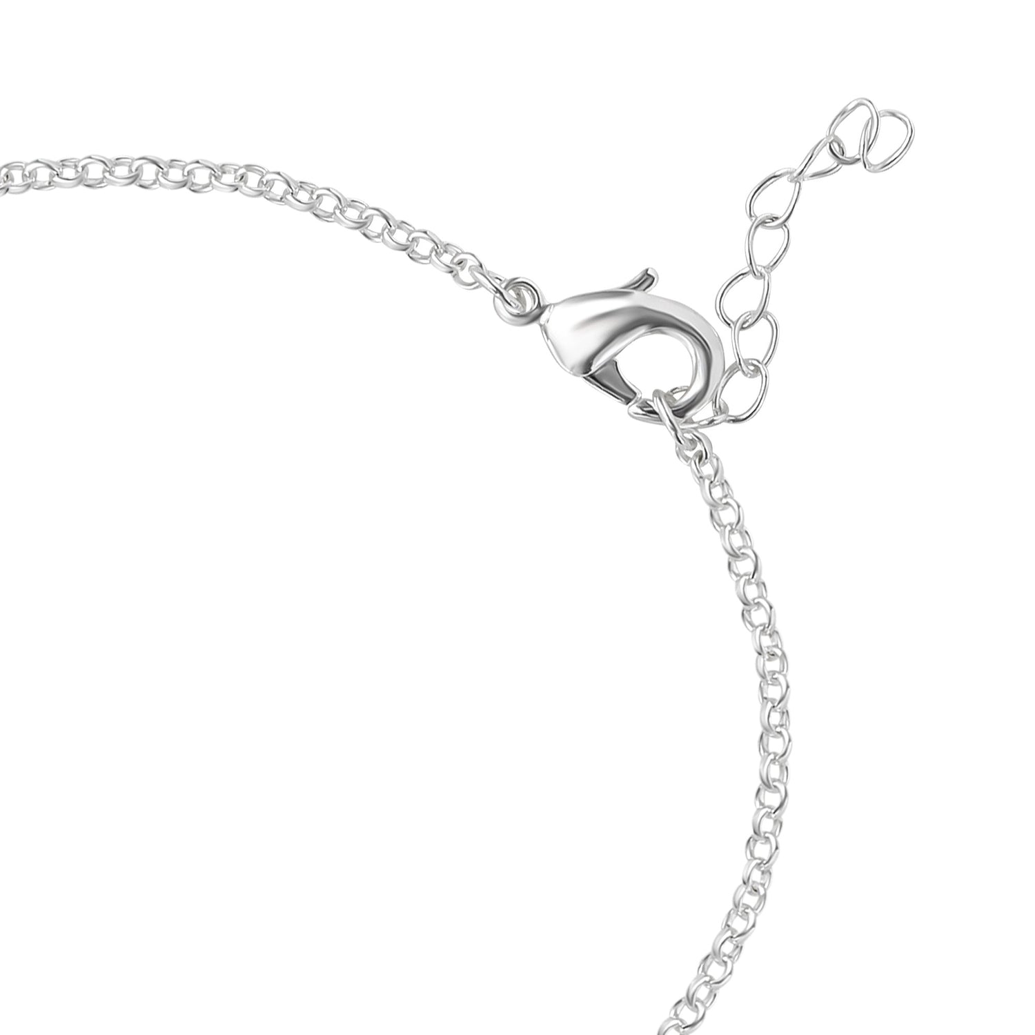 Peanuts Snoopy and Heart Silver Plated Brass Bracelet Set, 2 Piece